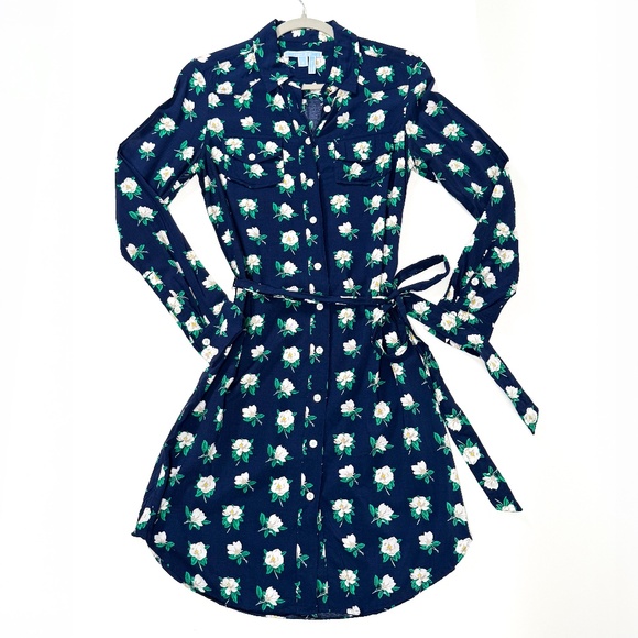 🌸 EUC Draper James Magnolia Long Sleeve Dress – Size 4 – Retail $100 🌼✨ - Picture 6 of 16